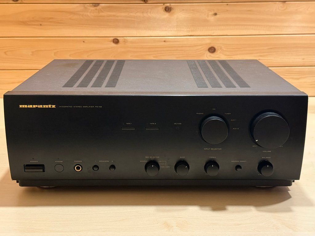 Marantz PM-68 stereo versterker, Marantz, 60 à 120 watts, Comme neuf, Enlèvement