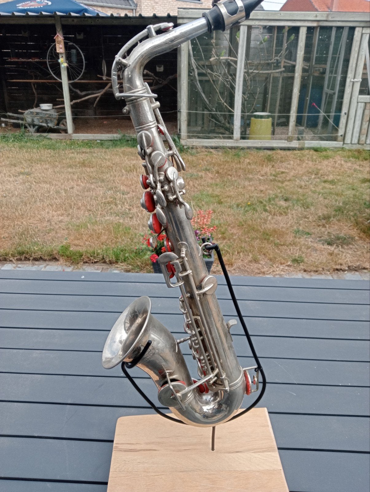 saxofoon van bessons & co Londen, Ophalen, Gebruikt