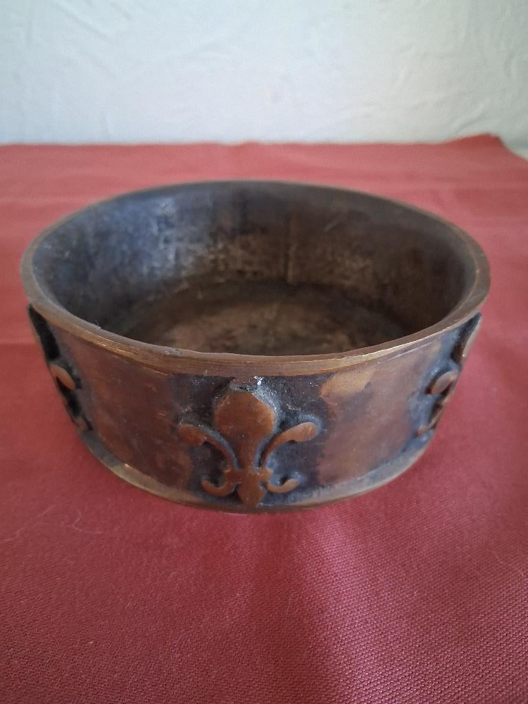 VIJZEL MET STAMPER 17/18 E. FRANS, Ophalen of Verzenden