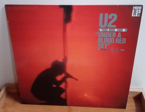 "Under a Blood Red Sky" (U2) vintage mini-LP ZGAN, Ophalen of Verzenden