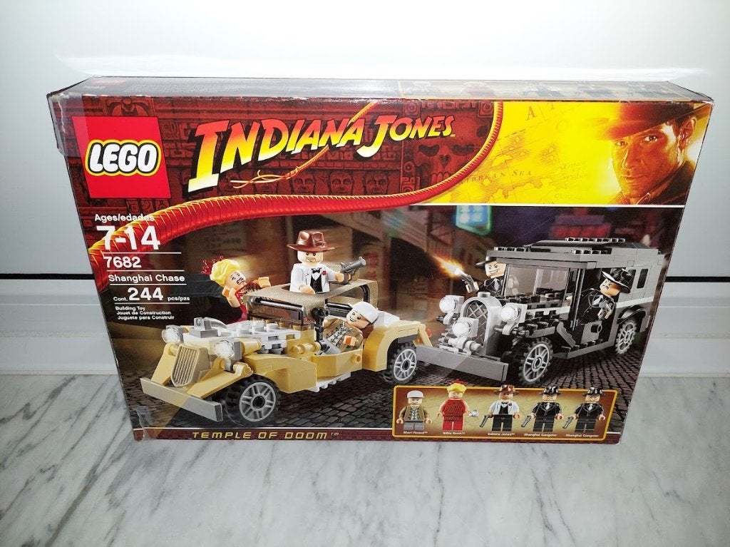 Lego Indiana Jones 7682 poursuite à Shanghai 2009, Gebruikt, Overige thema's, Lego, Overige typen