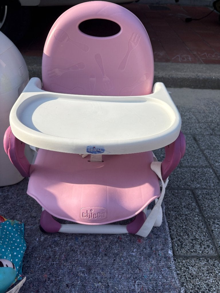Stoelverhoger, Kinderen en Baby's, Ophalen, Gebruikt, Afneembaar eetblad