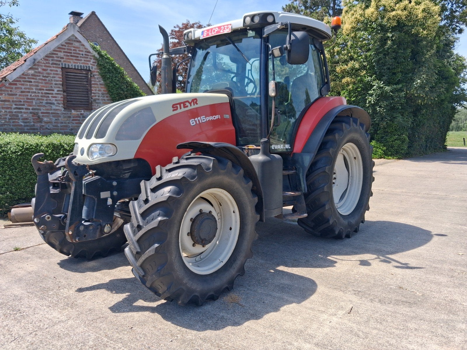 Steyr 6115, Zakelijke goederen, Landbouw | Tractoren, Ophalen, 80 tot 120 Pk, Gebruikt, Steyr