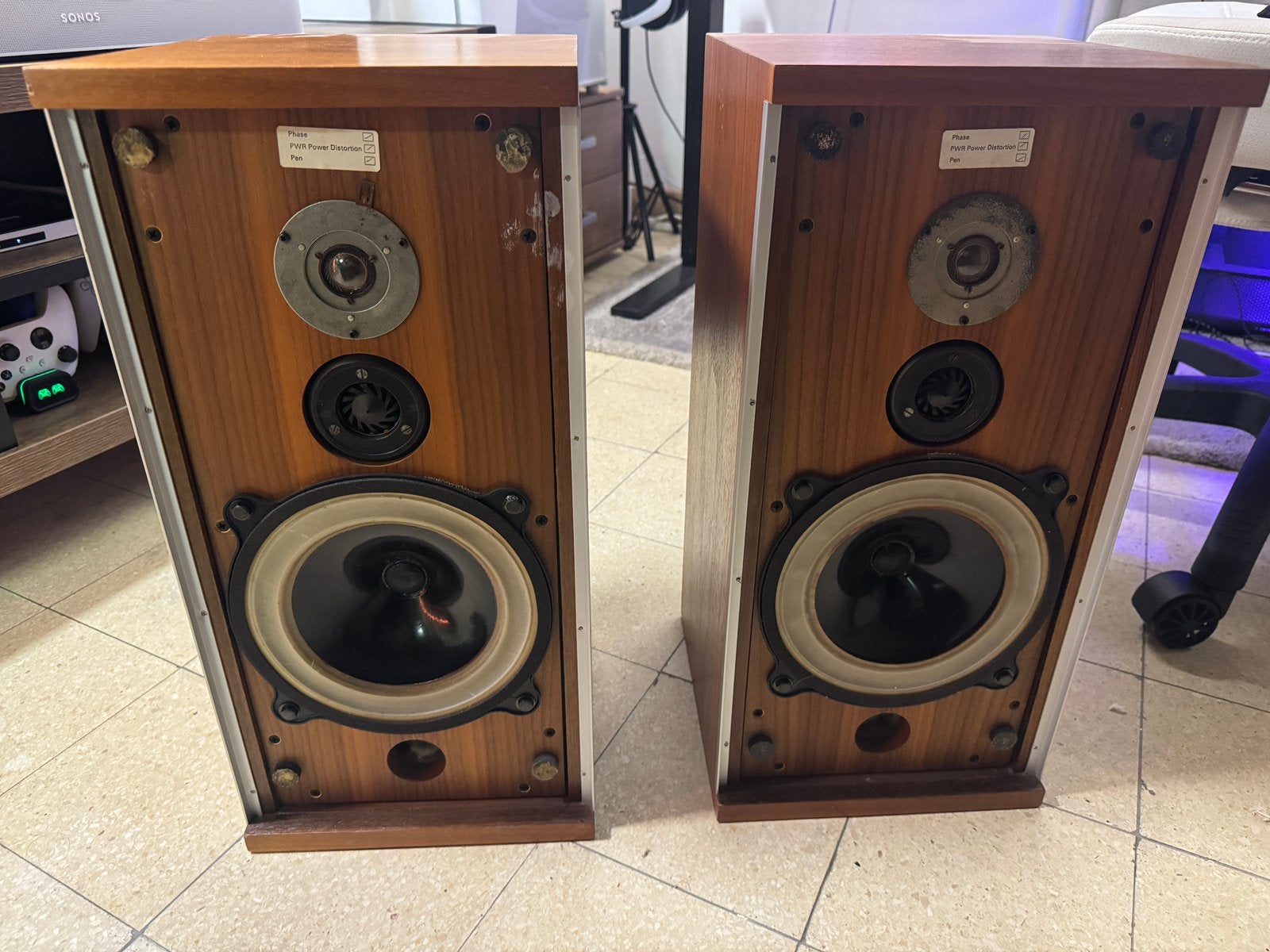 B&W DM4, Audio, Tv en Foto, Luidsprekerboxen, Ophalen, Zo goed als nieuw