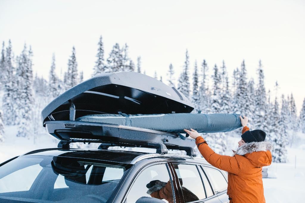 Thule dakkoffer te huur @Xplore Outdoor, Ophalen, Zo goed als nieuw