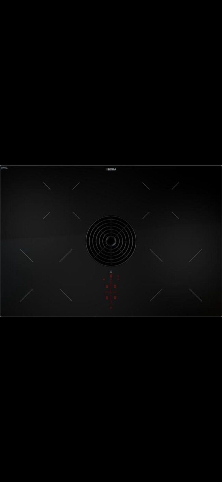 Cuisinière à induction BORA Pure avec extracteur intégré, Electroménager, Enlèvement, Comme neuf