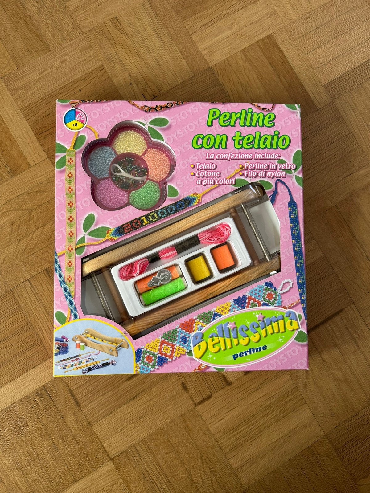 Kit créatif de perles avec métier à tisser – vintage, Enlèvement, Neuf, Bracelet à breloques