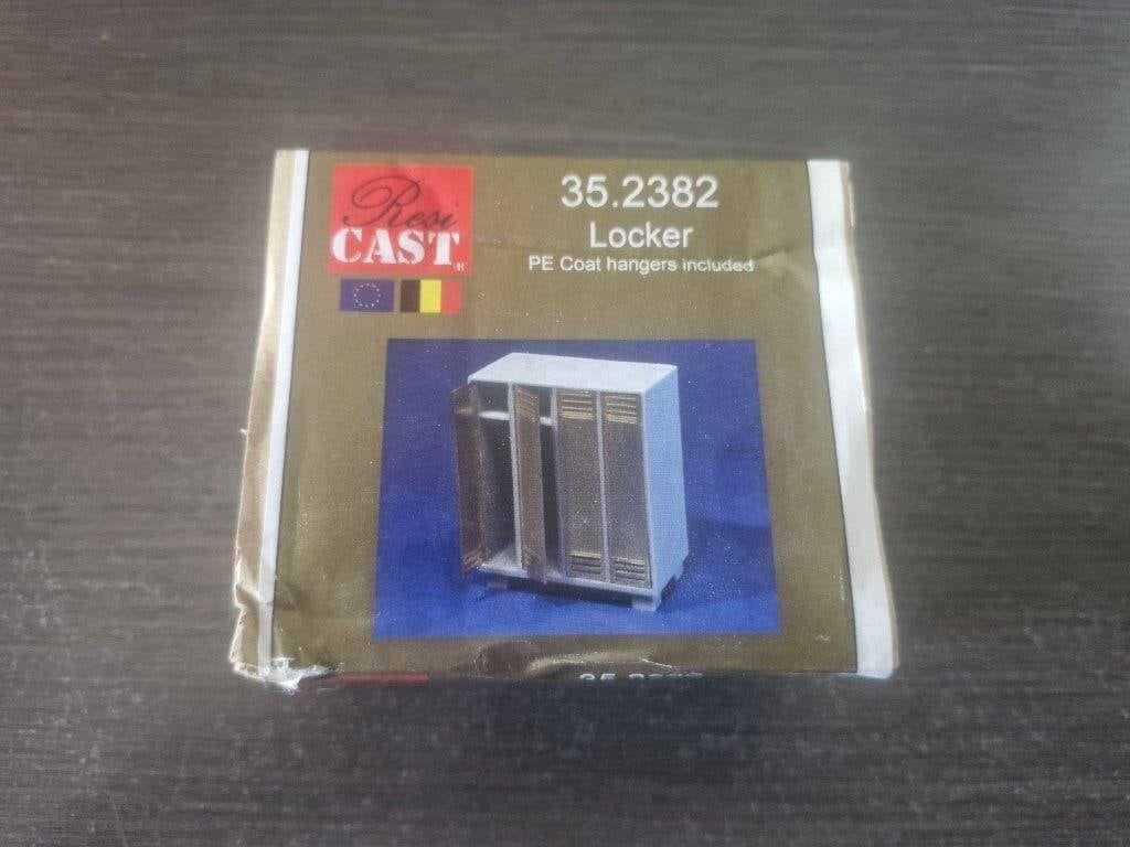 Resicast 1/35 Locker, Hobby en Vrije tijd, Ophalen of Verzenden, Nieuw, 1:35 tot 1:50, Diorama