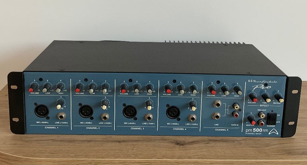 Wharfedale Pro PM500 rm, Ophalen, Gebruikt, Minder dan 500 watt, P.A.