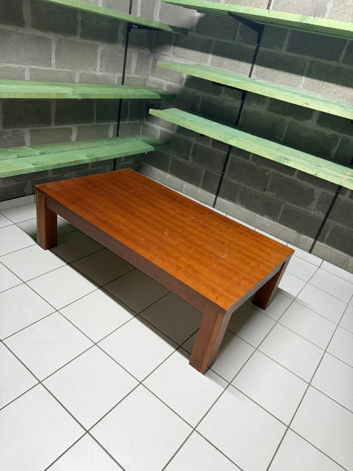 Houten salontafel, Huis en Inrichting, Ophalen, Gebruikt