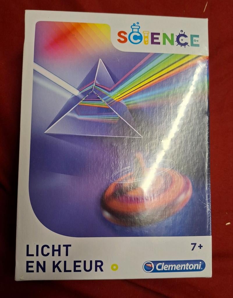 Clementoni Science - licht en kleur experimenteerdoos, Kinderen en Baby's, Speelgoed | Educatief en Creatief, Ontdekken, Ophalen of Verzenden