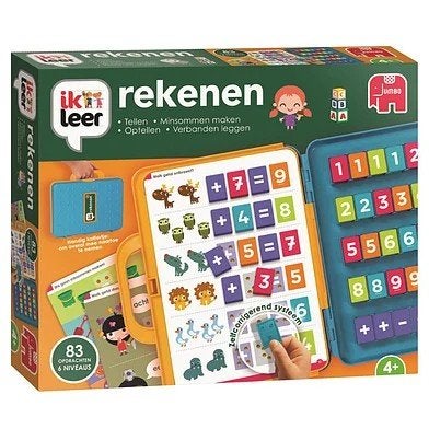Ik Leer.. Rekenen! koffertje, Een of twee spelers, Ophalen of Verzenden, Zo goed als nieuw, Jumbo