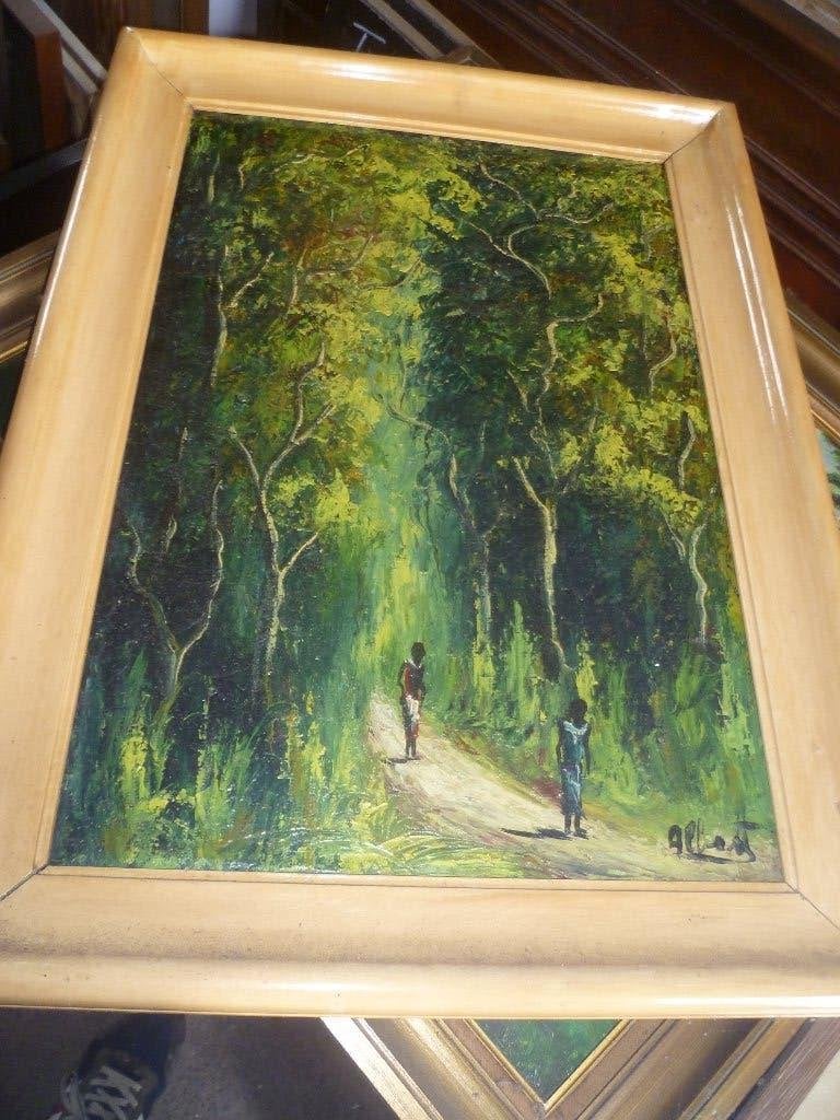 SCHILDERIJ OP DOEK, Enlèvement