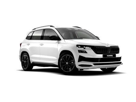 Skoda Karoq 1.5 TSI ACT Sportline DSG, Auto's, Automaat, Wit, Karoq, SUV of Terreinwagen