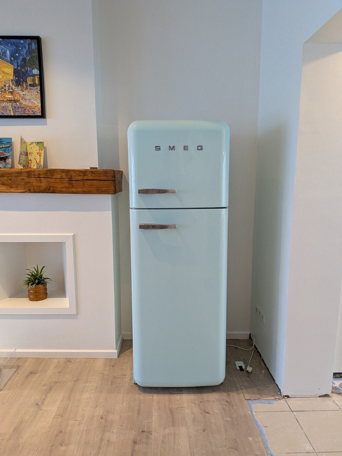 Smeg koelkast en diepvries, Elektronische apparatuur, Koelkasten en IJskasten, Ophalen