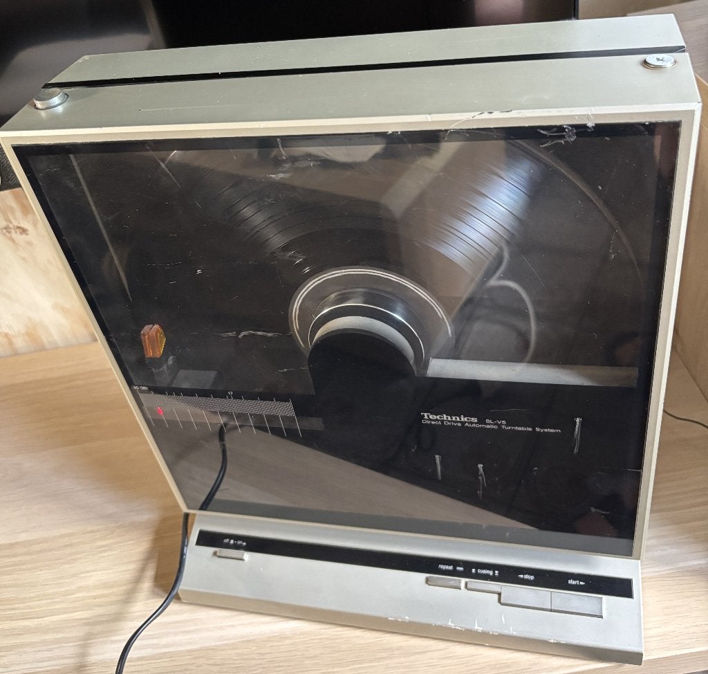 Technics SL-V5 Direct Drive Automatic Turntable System, Ophalen, Gebruikt, Automatisch, Platenspeler