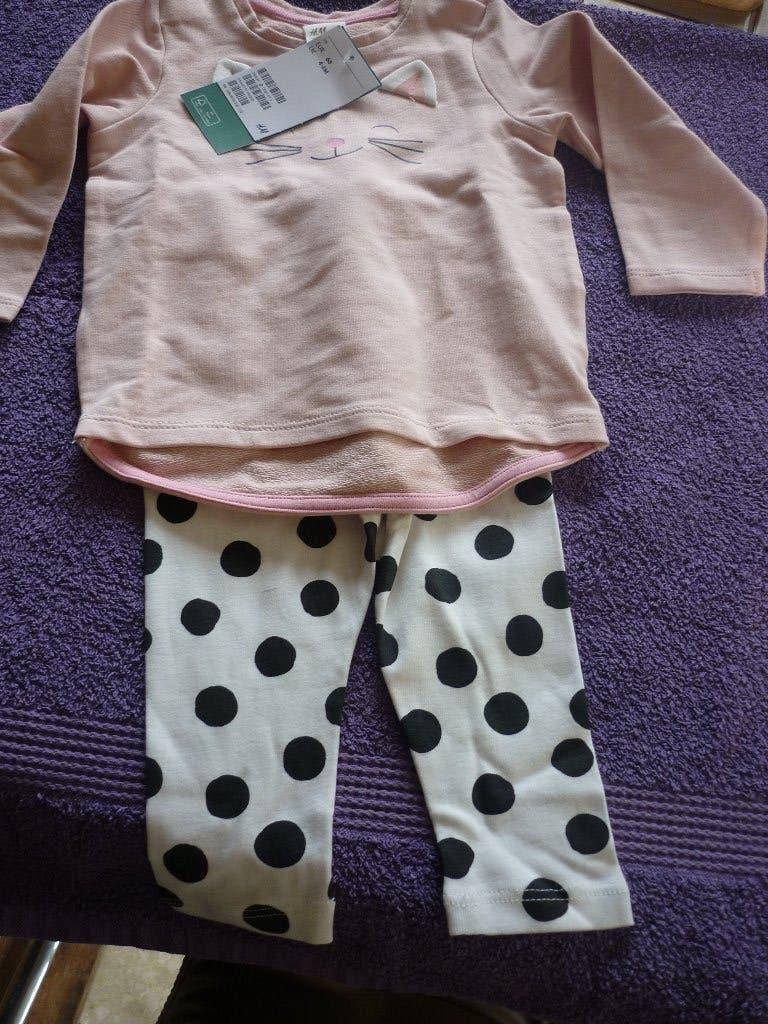 Ensemble 4à6m-6à9m nieuw-1à2m, Enlèvement ou Envoi, Neuf, Fille, Costume
