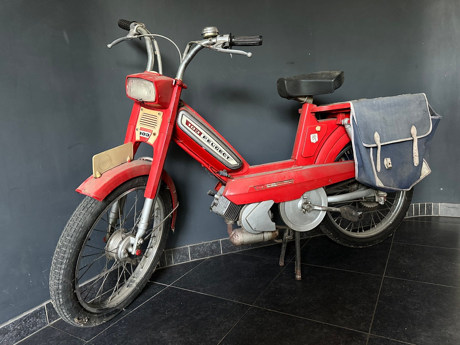 Schuurvondst Peugeot 103S, Fietsen en Brommers, Brommers | Oldtimers, Ophalen, Klasse B (45 km/u), 49 cc, Overige merken
