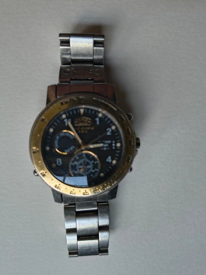 horloge camel trophy model ct310, Staal, Gebruikt, Staal, Polshorloge