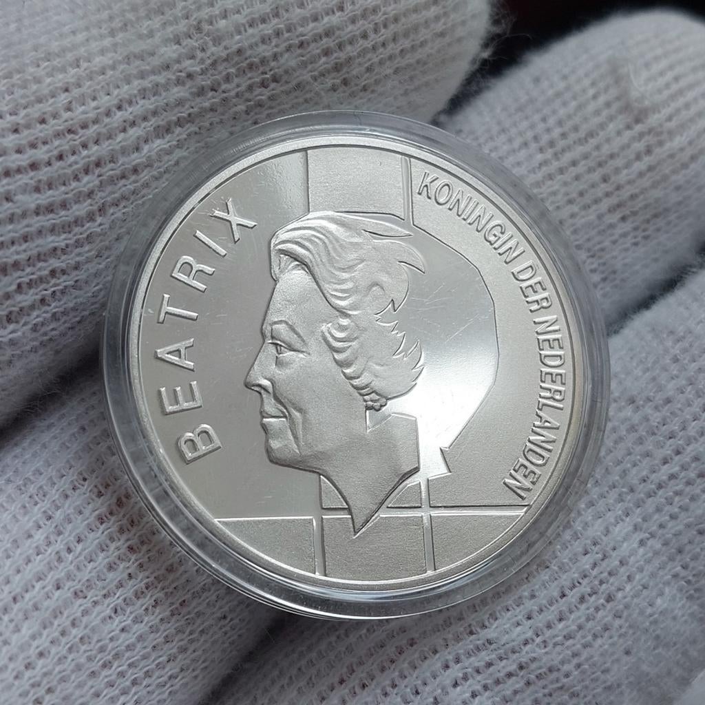Munt / Nederland / 10 Gulden / 1994 Q.P / Zilver / PROOF, Ophalen of Verzenden, Losse munt, Zilver