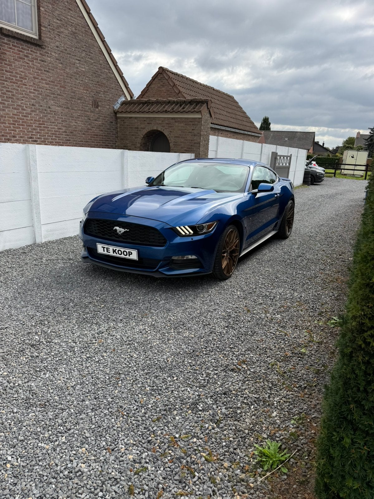 FORD MUSTANG 3.7 v6 - BTW WAGEN - TOPOCCASIE, Auto's, Automaat, 4 zetels, Blauw, Leder en Stof