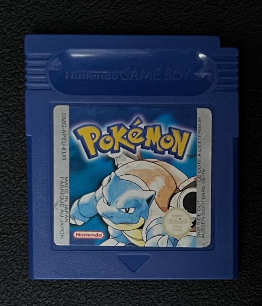 Pokémon Blue (Game Boy), Ophalen of Verzenden, Zo goed als nieuw