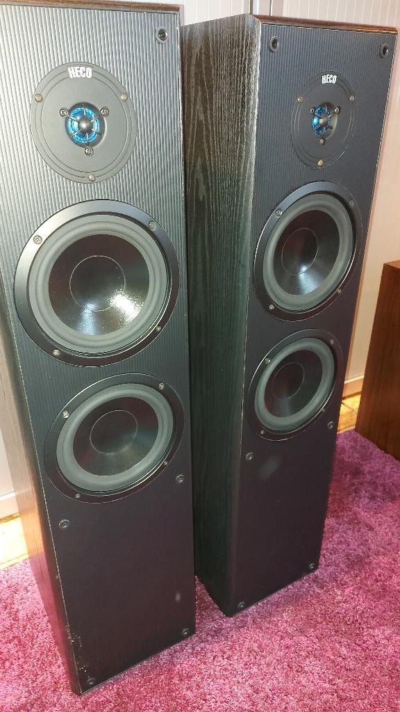 Heco luidspreker Duitse kwaliteit 280 watt, TV, Hi-fi & Vidéo, Enceintes, Enlèvement