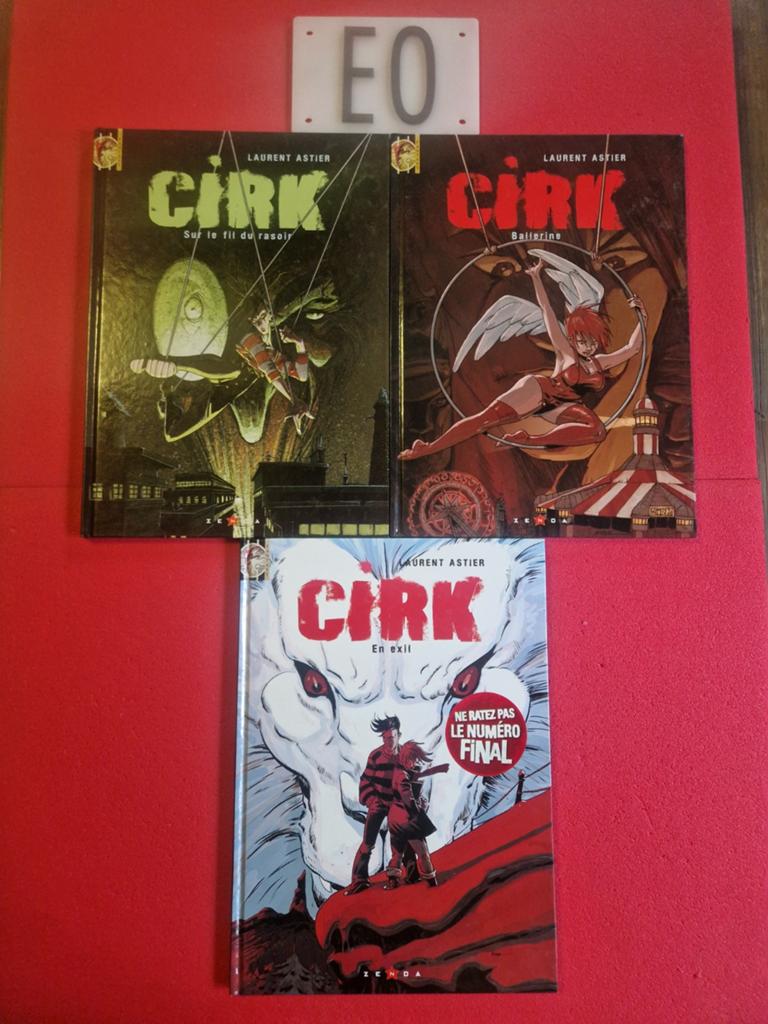 Lot de 3 bd cirk 1 à 3,EO (série complète), Enlèvement ou Envoi