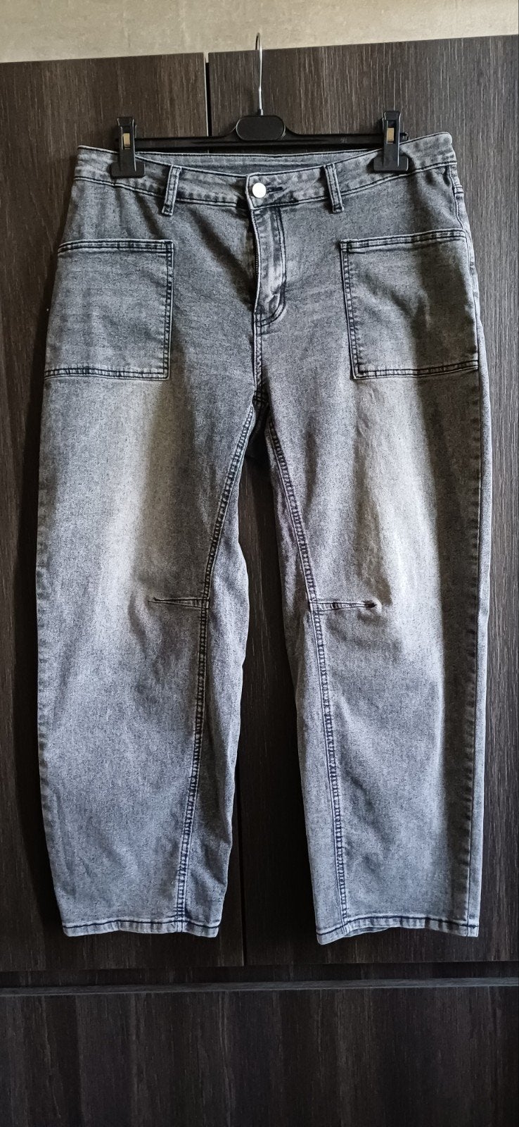Bomber jeans broek, Ophalen