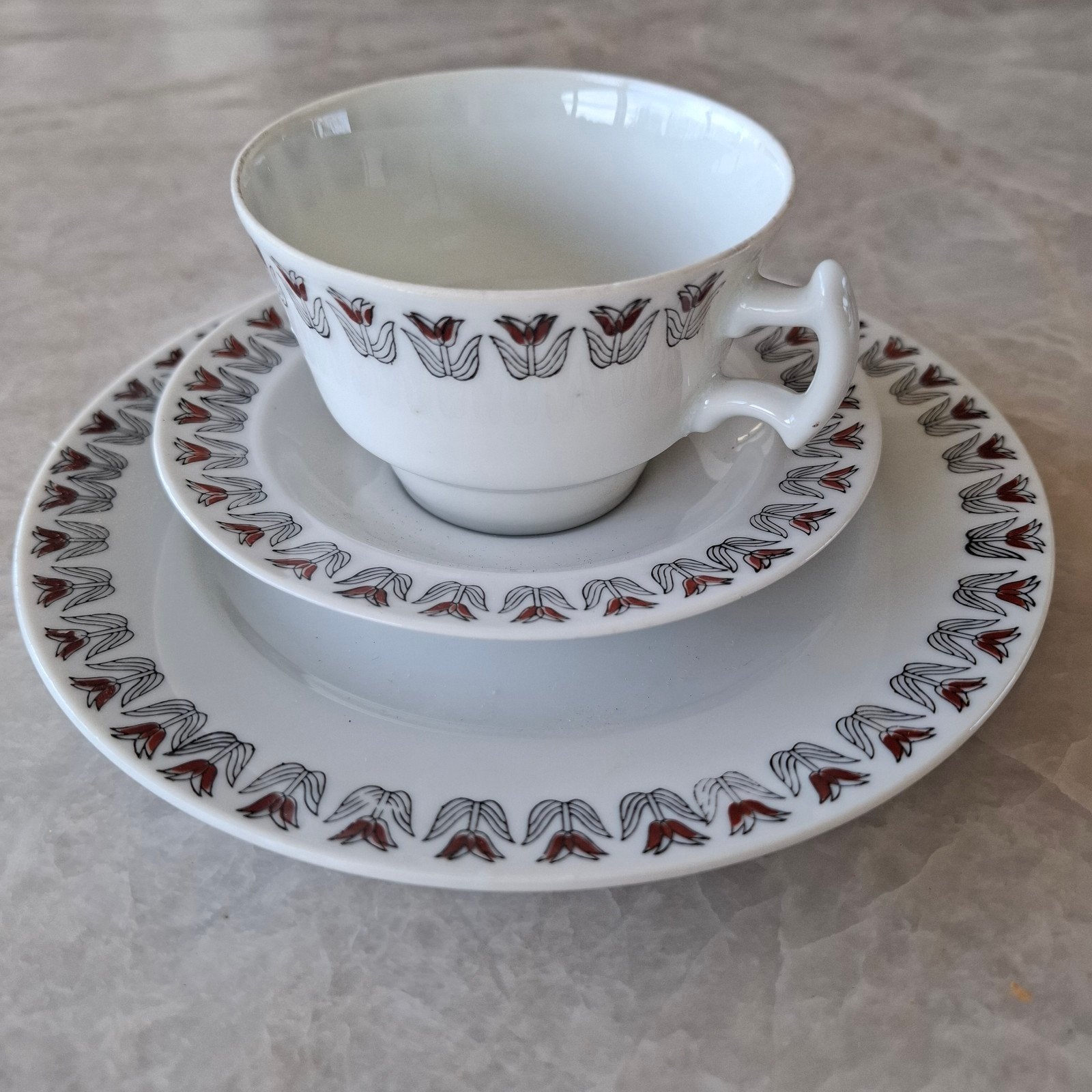 porceleinen koffieservies, Ophalen of Verzenden