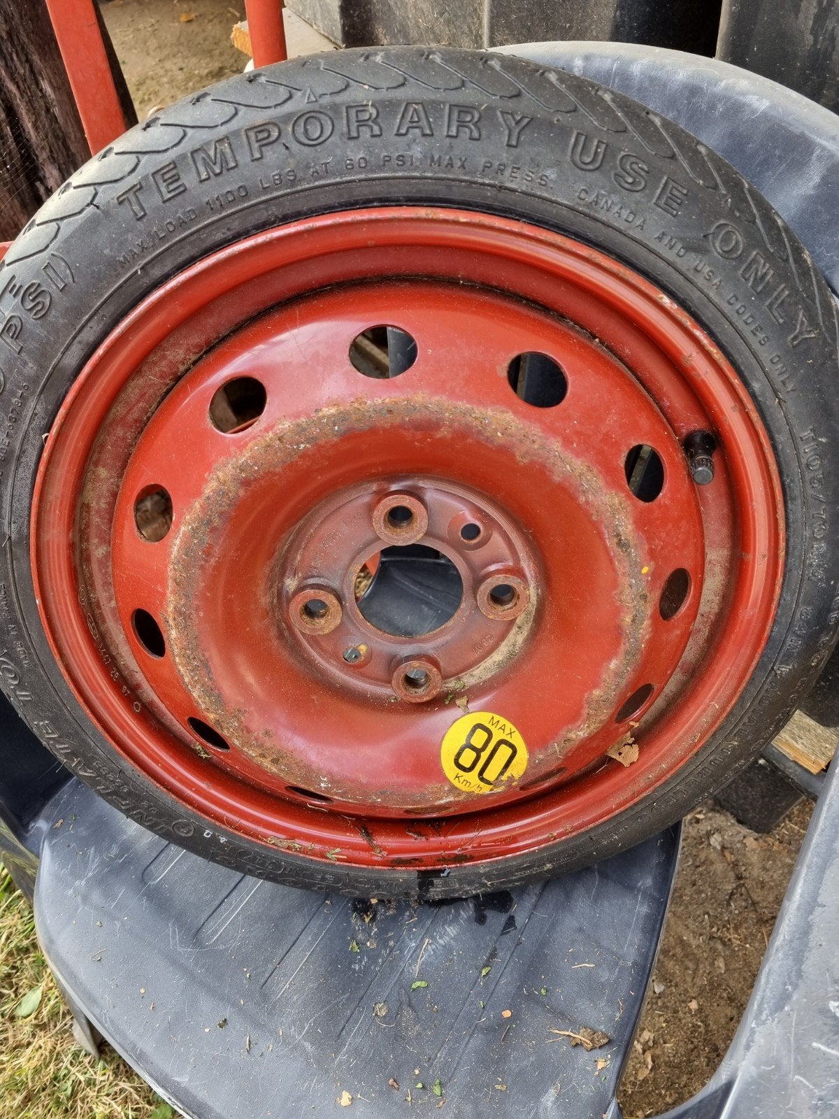 Roue de secours galette, Autos : Pièces & Accessoires, Enlèvement