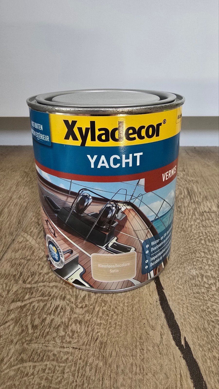 Xyladecor Vernis Yacht Satin - INCOLORE 750ml, Bricolage & Construction, Moins de 5 litres, Enlèvement ou Envoi, Neuf, Autres couleurs