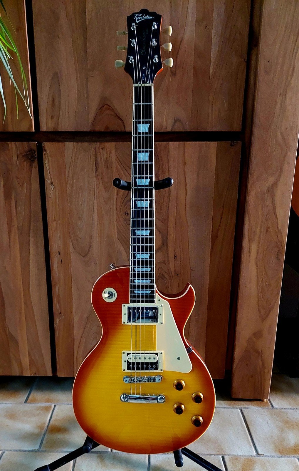 Les Paul Revelation RTL '59 – Honey Burst, Ophalen, Zo goed als nieuw, Solid body