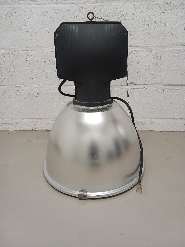 Industriële hanglamp, Huis en Inrichting, Ophalen, Gebruikt, Glas, Industriel