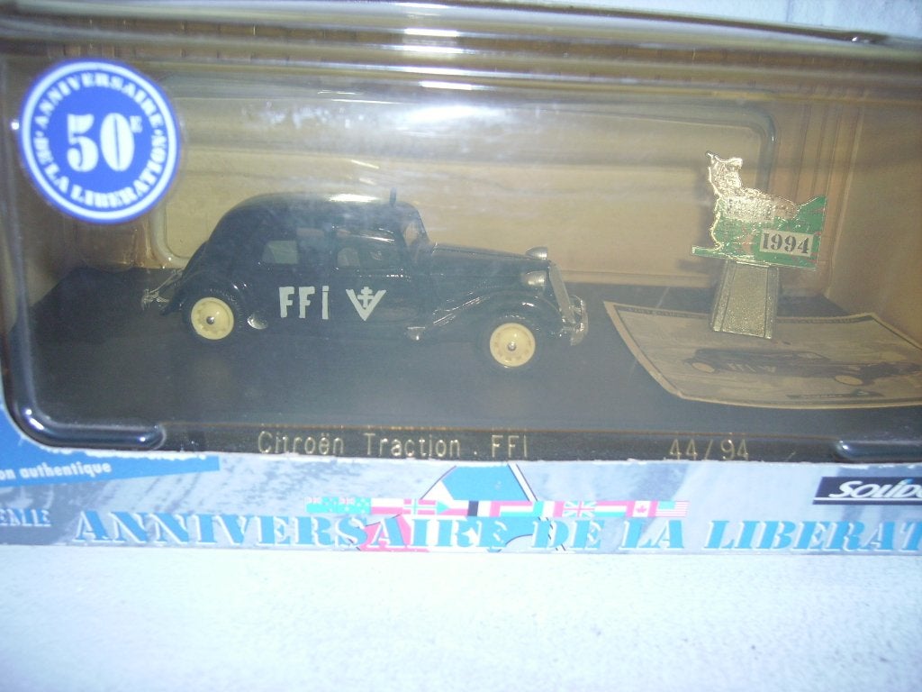 SOLIDO 4494 CITROEN TRACTION AVANT 1/43, Ophalen of Verzenden, Nieuw, Auto, Solido