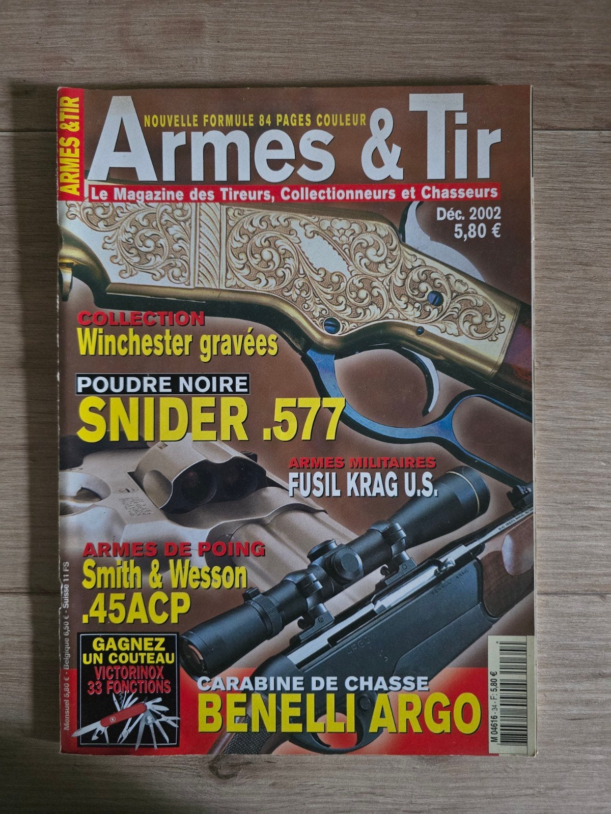 Guns & Shooting — december 2002 — Nr. 34 — Snider 577, Smith, Boeken, Ophalen of Verzenden, Algemeen