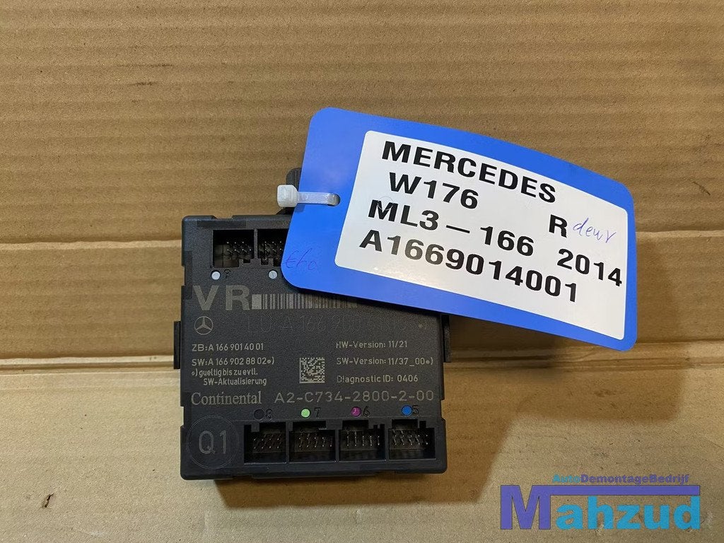 MERCEDES A KLASSE W176 Rechts voor deur module 2012-2018, Autos : Pièces & Accessoires, Électronique & Câbles, Mercedes-Benz, Utilisé