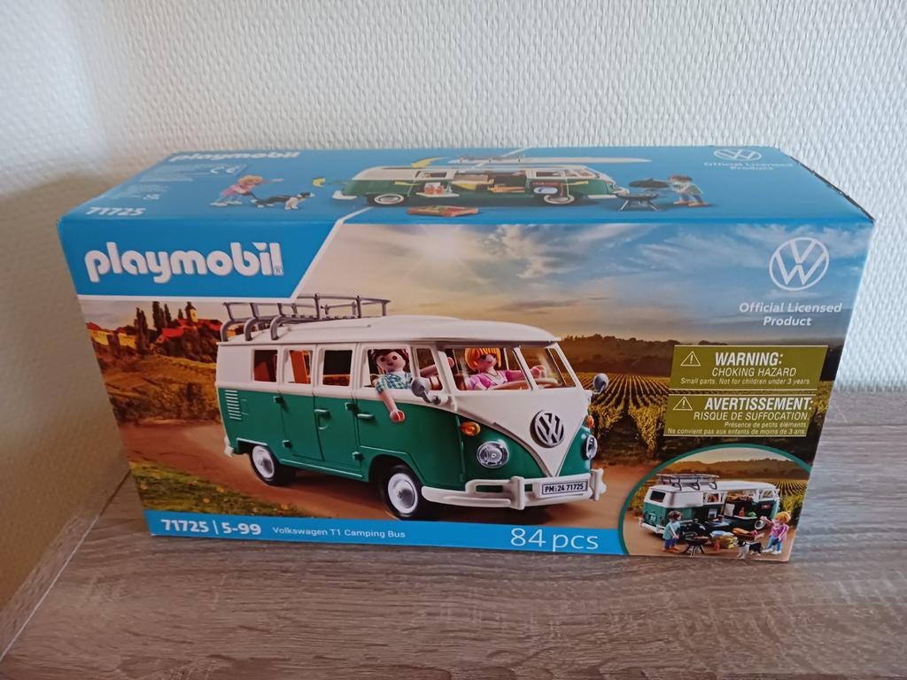 Playmobil 71725 Volkswagen T1, NIEUW., Ophalen of Verzenden