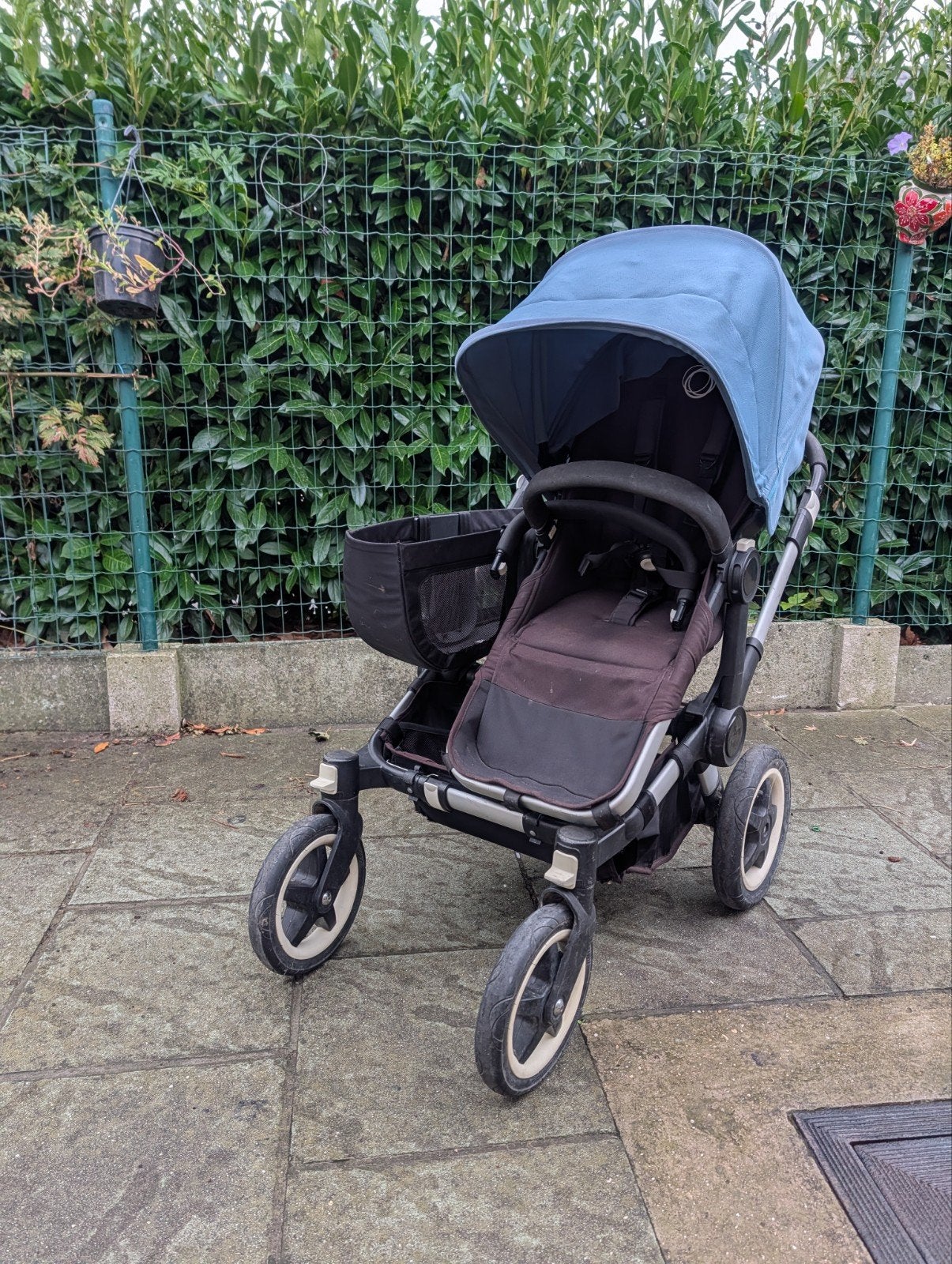 Bugaboo Donkey blauw, Kinderen en Baby's, Gebruikt, Duowagen, Bugaboo, Ophalen