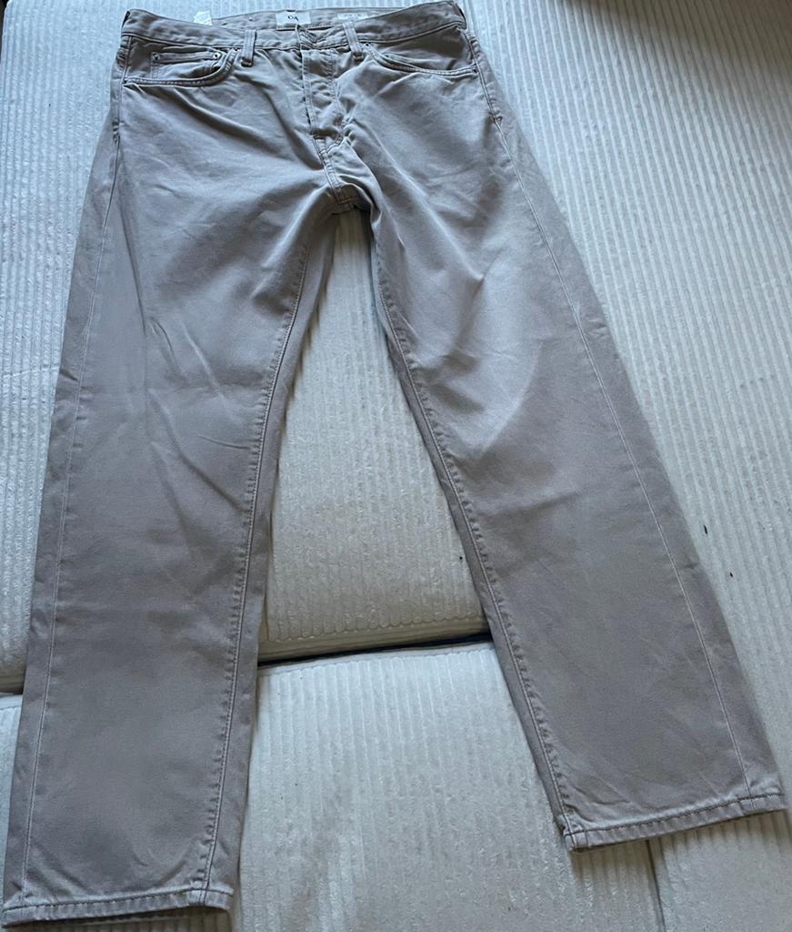 Beige jeans voor heren, Kleding | Heren, Broeken en Pantalons, Ophalen of Verzenden, Zo goed als nieuw, Maat 48/50 (M), Beige