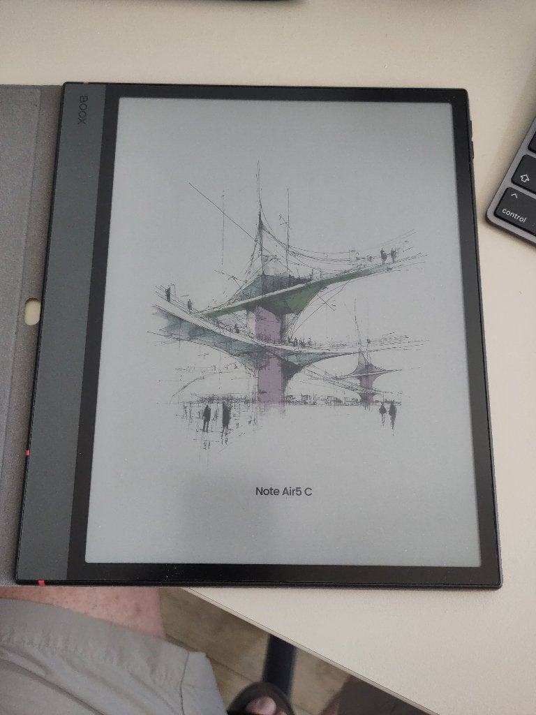 Boox Note Air 5C kleurentablet met e-inkt, Ophalen of Verzenden, Zo goed als nieuw, 10 inch, Wi-Fi