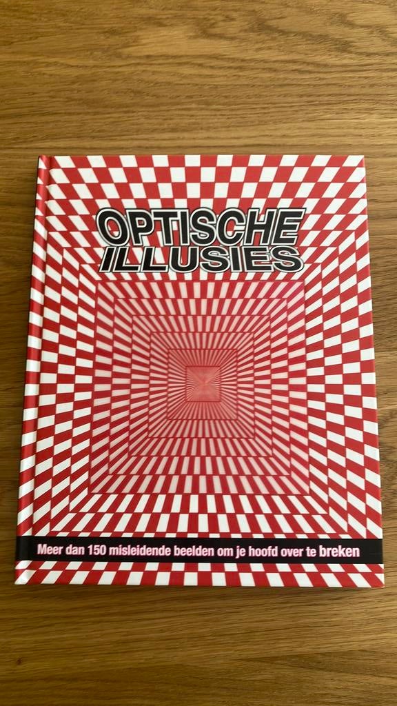Optische illusies, Boeken, Kunst en Cultuur | Fotografie en Design, Ophalen, Zo goed als nieuw, Overige onderwerpen