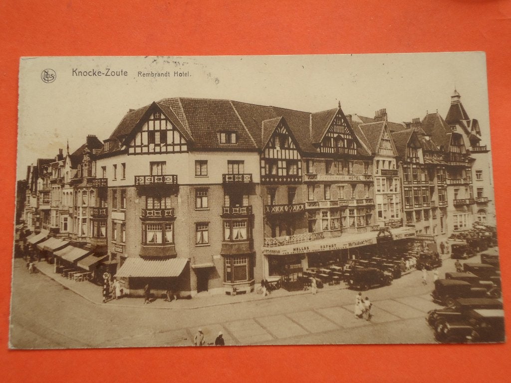 Knocke Le Zoute Knokke Le Zoute Rembrandt Hotel, Enlèvement ou Envoi, 1920 à 1940, Affranchie, Flandre Occidentale