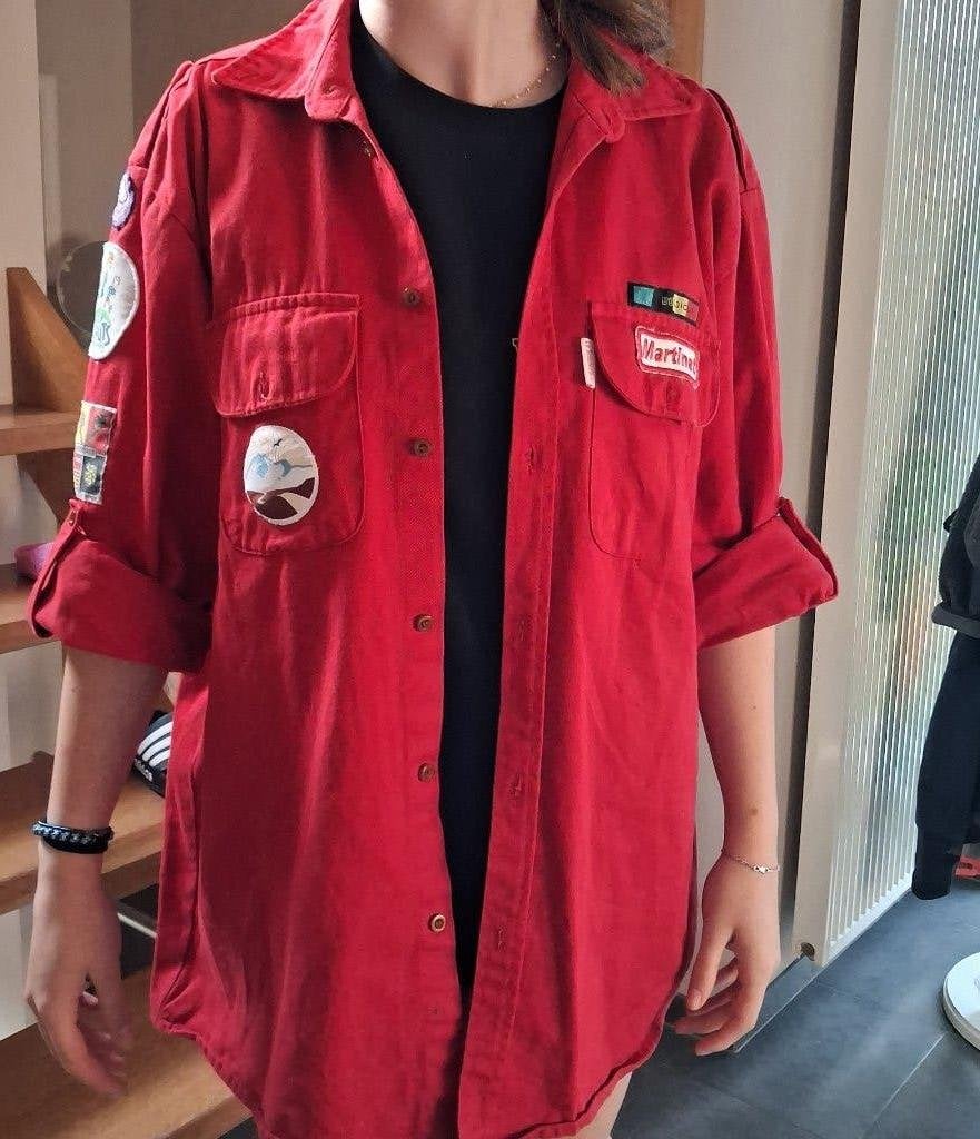 Chemise pionnier 46, Ophalen of Verzenden, Zo goed als nieuw, Kleding