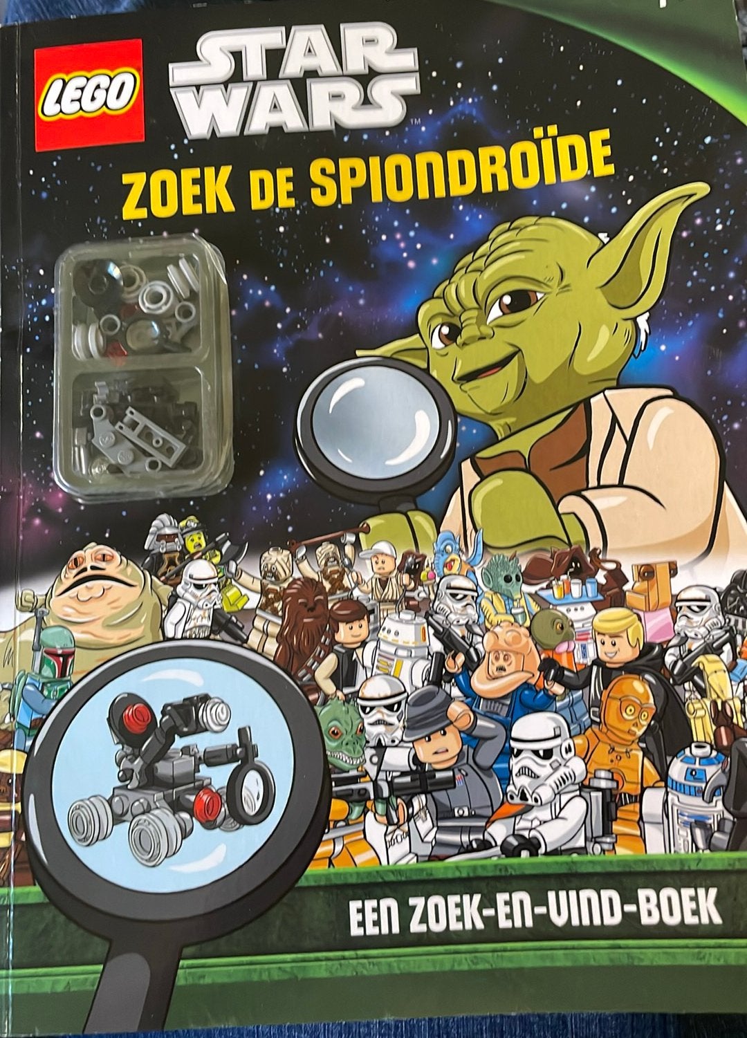 LEGO Star Wars zoekboek "Zoek de spiondroïde", Ophalen, Star Wars, Lego, Zo goed als nieuw