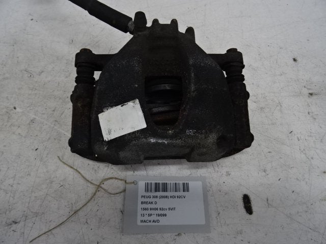 ETRIER DE FREIN AVANT DROIT Peugeot 308 SW (4E / H), Autos : Pièces & Accessoires, Utilisé, Peugeot