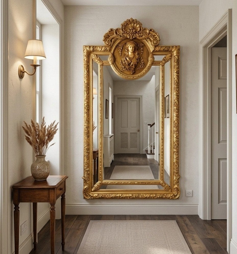 Barok spiegel Madonna XXL, Huis en Inrichting, Woonaccessoires | Spiegels, Ophalen