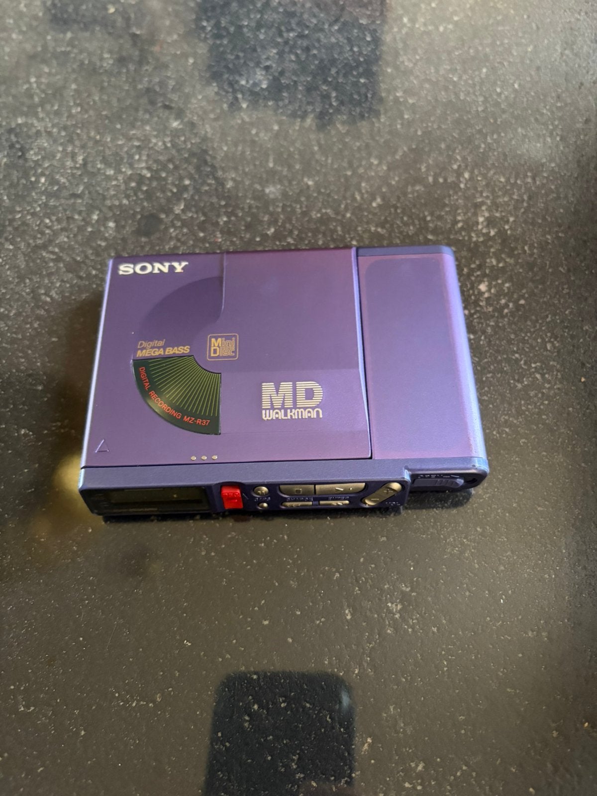 PORTABLE SONY MINIDISC RECORDER MZ-R37, TV, Hi-fi & Vidéo, Enlèvement ou Envoi, Lecteur MiniDisc