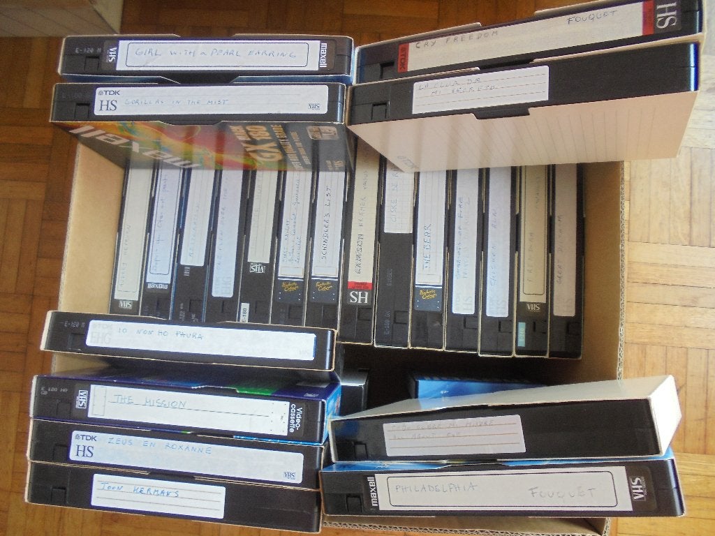 Enregistrements vidéo VHS de classiques du cinéma, Sous-titré en néerlandais, Tous les âges, Espagnol, Enlèvement