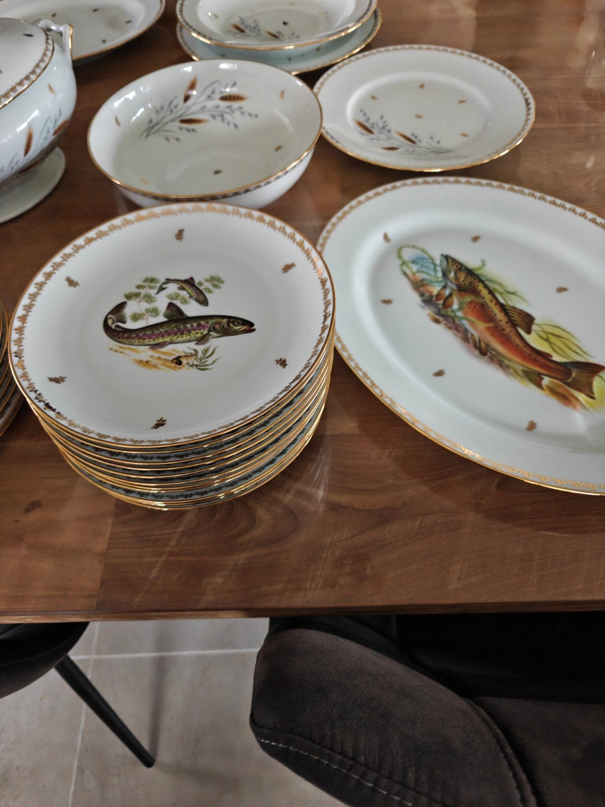 Limoges eet en koffie servies, Antiek en Kunst, Ophalen